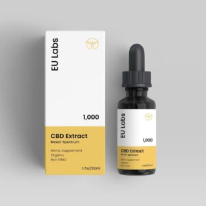 1000mg Broad Spectrum 50ml/1.7oz, c02 Extracted CBD Oil
