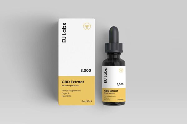 3000mg Broad Spectrum 50ml/1.7oz, c02 Extracted CBD Oil